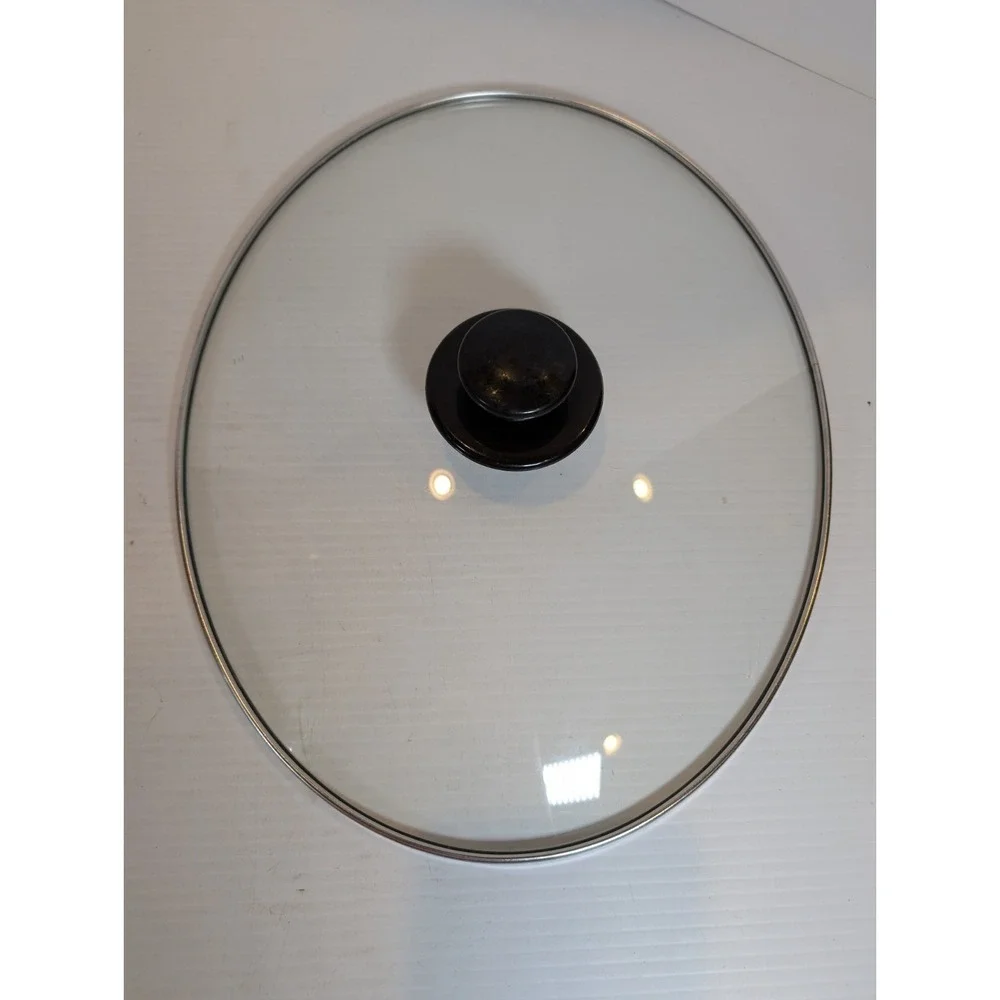 Vintage Rival Crock Pot 6 Quart SCV602 Replacement Lid Slow Cooker Harvest Fruit